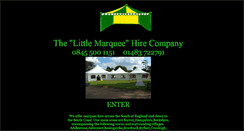 Desktop Screenshot of littlemarquee.co.uk